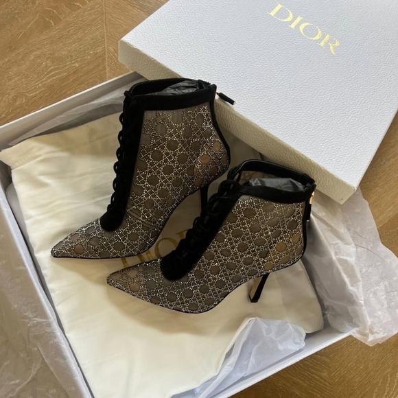 Dior Capture Heeled Ankle Boot - Picture 1 of 6
